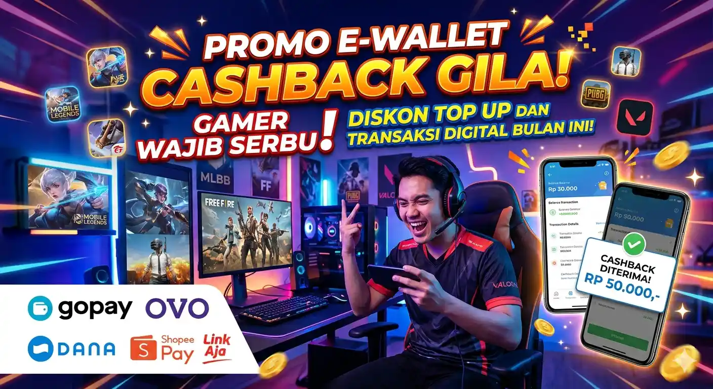 Promo E-Wallet Cashback Gila